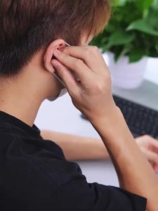 Tai nghe ngủ vô hình thiết kế earmuff nông nút tai ngủ bên thoải mái chất lượng âm thanh tuyệt vời Tai nghe không dây màn hình điện LED tích hợp Zweicx