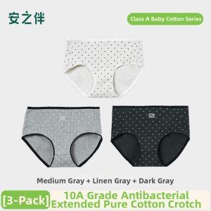 Antibacterial Long Crotch Seamless Ladies Briefs