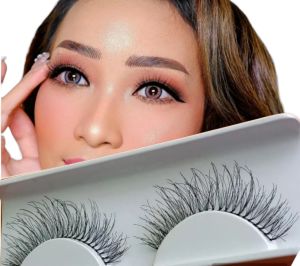 Bulu mata 747 3D medium lusinan refill