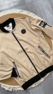 【 Buy 1 Get 2 】(Total 2) Men’s Stand Collar Bomber Jacket - Zipper Motorcycle-Inspired Coat Premium Quality