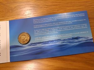 2022 [Coin Card] 50th Anniversary Of Lembaga Kemajuan Ikan Malaysia (LKIM) Commemorative Coin Ringgit