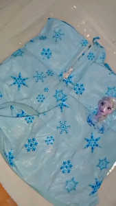 jas hujan caver spatu anak karakter dengan sol karet