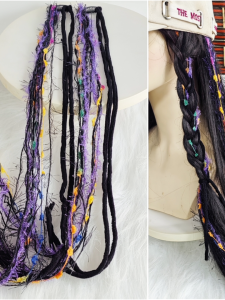 High-End Ethnic Braid Hair Accessory Ornamented with Colorful Rope Small Minority Tibetan Twist Braid Fashionable Hairband