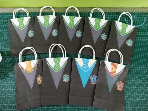 10pcs HARRY POTTER theme customized lootbags