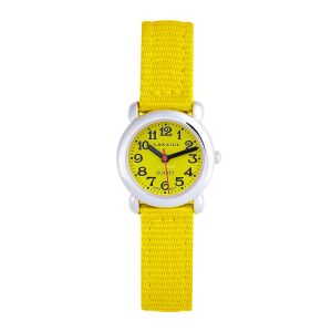 LAKXIUL Childrens Watch Nylon Band Magnetic Buckle Simple Quartz Pointer Silicone Watch for Boys And Girls Domestic Brand