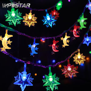 20LED Star Moon Bright Star Light String LED Fairy Lights Xmas Tree Christmas Party Home Decor