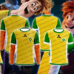 Johnny Dracula Cosplay Hotel Cartoon Movie Transylvania Football Jerseys Long Sleeve Short Sleeve Party Clothes For Adult Kids