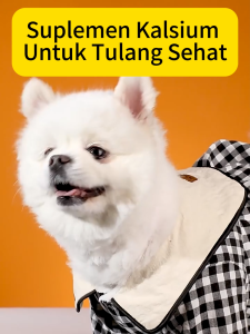 Cassiel Pet Vitamin Anjing/Kucing/Kelinci - Multivitamin Probiotik Obat Gemuk & Perawatan Bulu