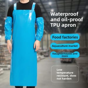 BAONIUNIU | Waterproof Oil-Resistant Apron for Men and Women Food Processing Workwear
