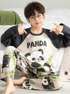 SHAPRA | Boys Cotton Cute Panda Design Sleepwear Set