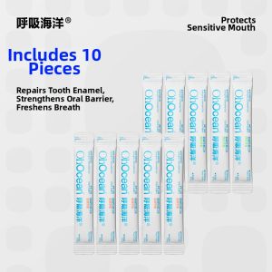 HUXIHAIYANG | Orthodontic Use Fluoride Portable Breath Freshening Tooth Decay Prevention Mouthwash Strips