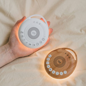 [Malang Honey] Tiếng ồn trắng cho bé sơ sinh với 31 âm thanh & đèn ngủ giúp rèn luyện giấc ngủ ngon hơn 155g 2 màu