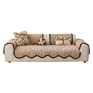 Retro Velvet Sofa Cushion Slipcover