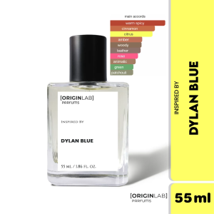 ORIGINLAB Eau de Parfum Inspired by DYLAN BLUE for Men - Premium Long-Lasting Scent with 30% Oil Concentration 55ml/10ml/4ml