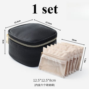 Jewelry Box Light Luxury Jewelry Organizer for Necklaces Rings and Earrings Portable Velvet Jewelry Storage Pouch for Women