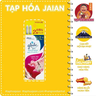 Lõi Máy Xịt Thơm Phòng Glade Nhiều Hương (Set 2 chai 18ml) [DC-DDGD] - Hàng Nội Địa Nhật 100%