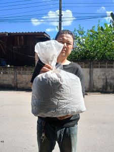 ขี้เลื่อยไม้สัก ไม้เนื้อแข็ง ขี้กบ กระสอบ 2 กิโล hardwood sawdust 2 kilos