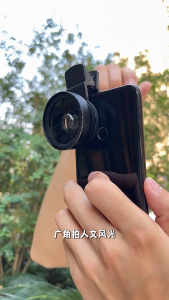 NAICHONG ชุดเลนส์โทรศัพท์ 0.45X: มุมกว้าง + มาโคร สำหรับการถ่ายภาพที่ดีขึ้น