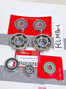 Bearing kruk as set kanan kiri KWB laher rasio plus bearing noken as honda Revo absokute Blade