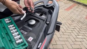 ISKU Kunci L Shock Set 10pc 8-24mm 1/2 Mata Sok Cr-V Alat Bengkel Socket Wrench Set Gagang Sock L