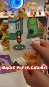 Call Play Magic Paper Circuit Ages 8+ LED Light-Up Greeting Cards Arts and Crafts Gift For Kids by WISHLAND