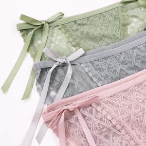 Quần Lót Ren  nữ chất vải Lụa Cao Cấp Siêu Nhẹ Mịn Quyến Rũ (Co&Com NO6006)