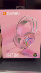 Tai nghe DareU EH469 7.1 RGB PINK Kèm Tai Mèo