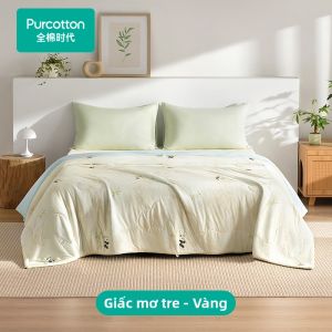 Purcotton | Chăn Không Trượt Chống Khuẩn Có Thể Giặt