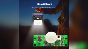 1-10pcs 3.7V Solar Lamp Board Control Sensor Night Light Module Controller Module Infrared Human Body Induction Solar Circuit Bo