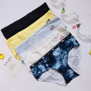 Combo 5 Quần Lót Nữ Cotton Cute Dễ Thương Underwear