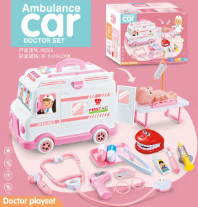 Childrens Toy Doctor Dentist Role Play Baby Needle Injection Stethoscope Ambulance Teeth Brushing Gifts Plastic Material