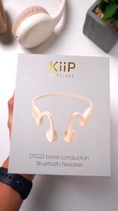 KiiP Wireless DTS10 Bluetooth Headphone Bone Conduction Earphone Headset