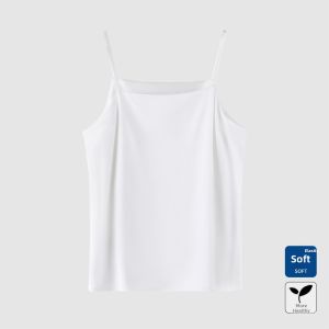 DIEANFEN | Sleek Ice Silk Satin Thin Strap Camisole for Summer