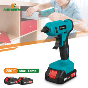 280°C Cordless Hot Melt Glue machine set (free10pcs 11mm Glue Stick ）100W Mini Portable Heat DIY Tool Art Seal Craft  for makita Cordless Electric Glue Grab Hot Melt Welding Hot Air machine for Makita 18V Battery