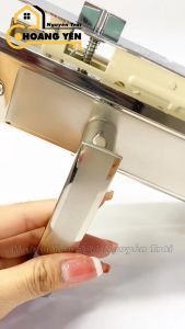 Khoá cửa thông phòng tay gạt hợp kim Việt Tiệp 04502 Khoá cửa phòng ngủ ban công WC chung cư khóa tay gạt chính hãng giá rẻ