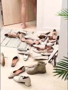 Foldable Dust-proof Shoe Rack Multi-layer Household Doorway