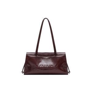 muva | Soft Autumn Leather Underarm Bag Female High-end Vintage