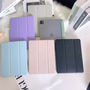 พร้อมส่ง เคสสำหรับไอแพด มีที่ใส่ปากกา รุ่นหลังใสขุ่น ใช้กับ Gen 7/8/9 10.2 /Air4/5 10.9/Pro10.5 Air3/9.7gen5-6 / Pro11