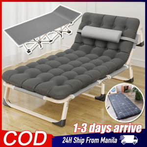 24Hours SHIP: Folding Bed with Mattress & Multifunctional Recliner