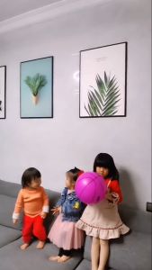 Tranh treo tường canvas khung gỗ 3 bức hiện đại 188 tranh trừu tượng trang trí phòng khách phòng ngủ