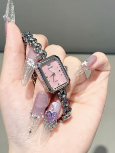 OLEVS | Gift Fashionable Pink Square Ladies Watch