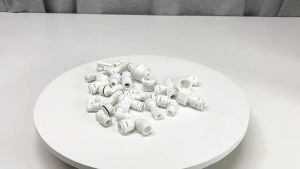 2PCS 1/2" to 3/4" PVC Reducing Nipple 3/4" PVC Nipple Male to Male Coupling Adaptor Quick Connector