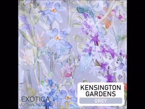 EXOTICA ปลอกผ้านวมถอดซักได้ / ผ้านวมเย็บติด ลาย Kensington Gardens ขนาด 100นิ้ว x 90"นิ้ว (เหมาะสำหรับที่นอน 6 ฟุต หรือ 5 ฟุต) / ขนาด 70นิ้ว x 90"นิ้ว (เหมาะสำหรับที่นอน 3.5 ฟุต)