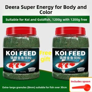 MONLEYTA | Small Particle Fish Feed Goldfish Carp Aquatic Pets Special Food For Dwarf Gourami Freshwater Universal Feed Petna Brand