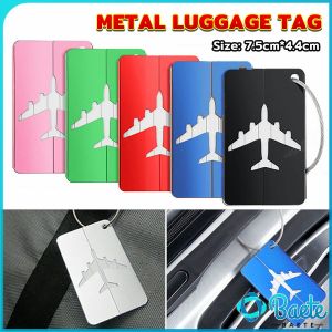 Baete Luggage Tag Aluminum Alloy Anti-loss Label Aircraft Baggage Tag