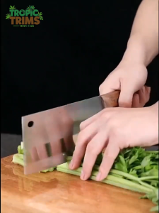 Tropic Trims Stainless Steel Chopping Knife Powerful Bone - Chopping+Essential for Home Kitchen