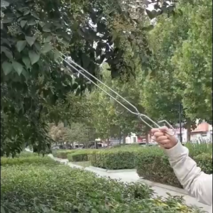 Kẹp Gắp Rác Dã Ngoại Chất Liệu Thép Không Gỉ Tiện Lợi Kẹp Gắp Than Nướng BBQ Cắm TrạiCamping-CA666