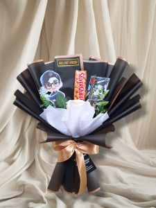 Buket hari guru dengan coklat silverquen