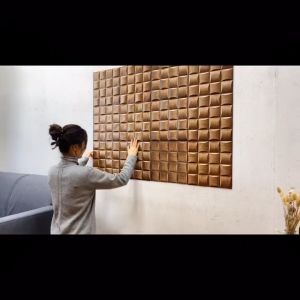 【COD】10 Pieces 3D background wall decorative Wall Panel three-dimensional plate Wall Art wall Decor WaterproofWall Decor Wall Decorations