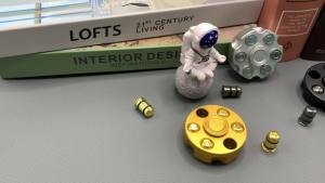 Metal Fidget Spinner Toy Cool Alloy Hand Finger Spinner Cube Toy Stress Relief Sensory Spinning Anti Anxiety Desk EDC Toys Gifts Party Favors for Adults Kids 5 6 7 8 9 10+11 12 Years Old Boys